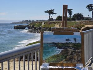 West Cliff Plein Air August 2025